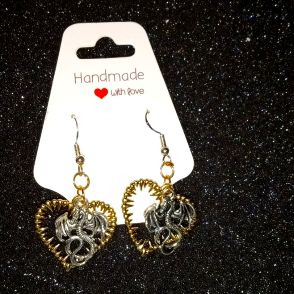 Dragon earrings